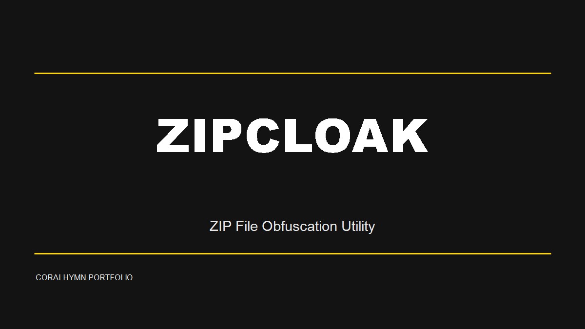 ZipCloak